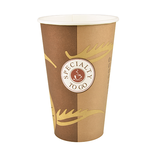 50 Trinkbecher, Pappe "To Go" 0,4 l Ø 9 cm · 13,5 cm von Starpak