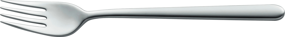 Dessertgabel, Silber, poliert, Serie: Chiaro. Marke: BSF