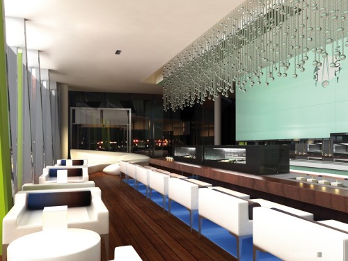 Neumärker Kühlvitrine Logic Sushi 6, 6x 1/3 GN x 40 mm