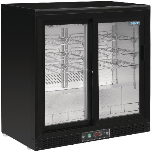 Polar Weinkühlung mit 2 Schiebetüren