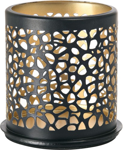 Duni Kerzenhalter Safari Giraffe 75 x Ø 75 mm Schwarz, 8 Stk/Krt (8 x 1 Stk)