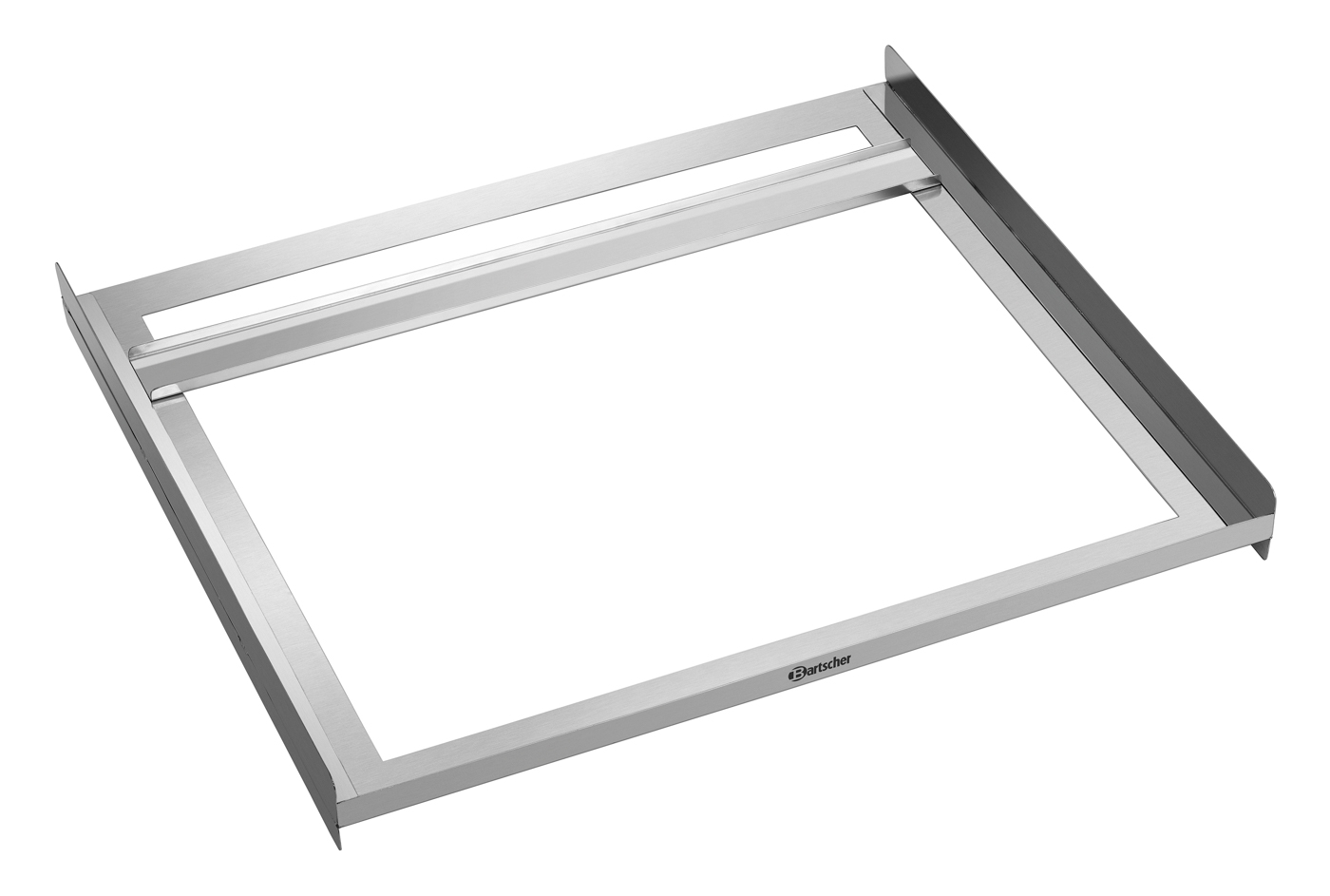 Bartscher Verbindungsrahmen AT90-120 | Ausgelegtfür: Heißluftöfen AT90 ,Heißluftofen AT120 |Maße: 59,8 x 53,6 x 5,5 cm. Gewicht: 2 kg