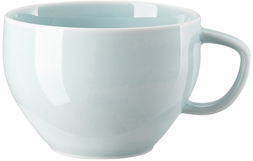 Junto Opal Green (grün) von Rosenthal, Cafe au Lait Tasse (obere) aus Porzellan