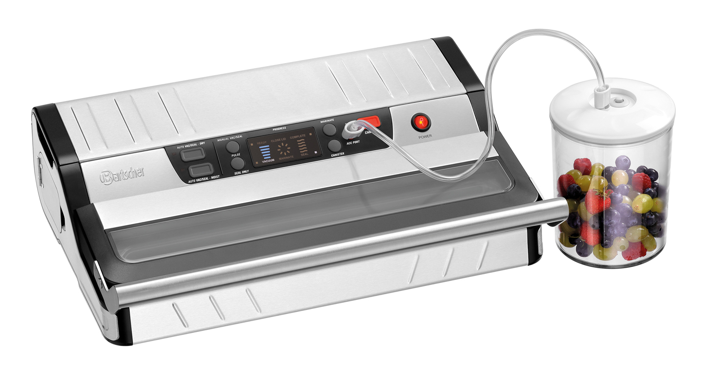 Bartscher Vakuumierbehälter | Inhalt: 1,5 Liter |Maße: 13,5 x 13,5 x 18,0 cm. Gewicht: 0,3 kg