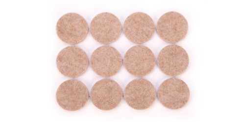 Selbstklebende Filzgleiter PRESTO ø 30 mm, 24 St.