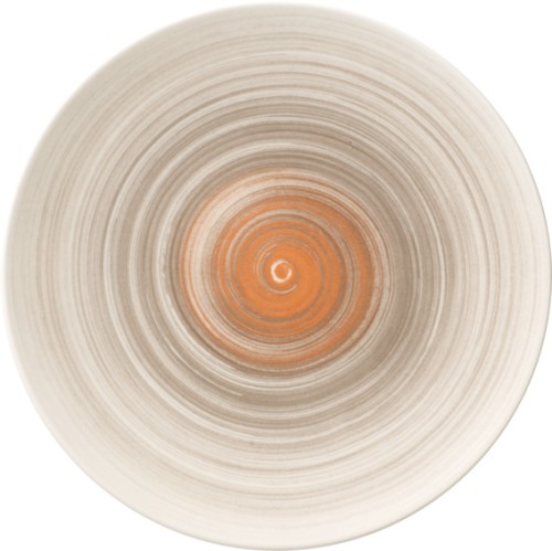 Villeroy & Boch Coupeteller flach 25 cm Durchmesser, Serie Amarah Taupe
