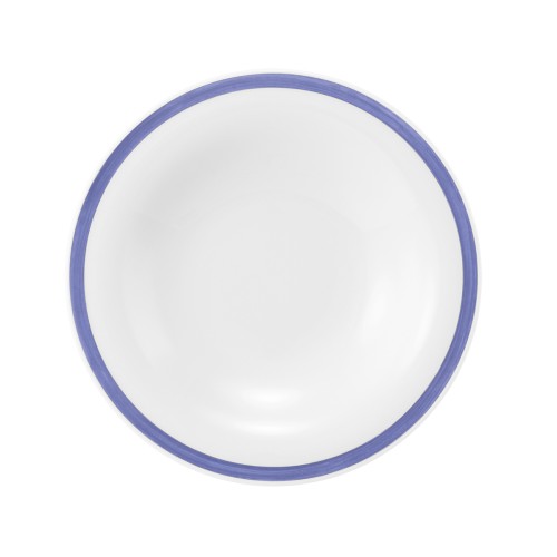 Seltmann Salatteller 19 cm, rund, Form: Community, Dekor: 57395 Pinselband 3, hohe Kantenschlagfestigkeit, Made in Germany