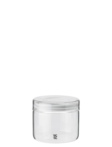 STORE-IT Aufbewahrungsglas 0.5 l. light grey - Maße: 10 x 10 x 8,5 cm - von Stelton