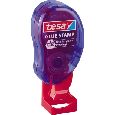 tesa® Klebestempel 8,4 x 8,4 mm (B x L) blau 1.100 Pads/Rl.