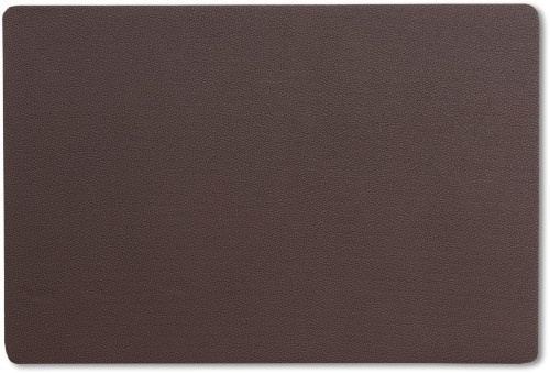 KELA Tisch-Set Kimara PU-Leder braun 45,0x30,0x0,2cm