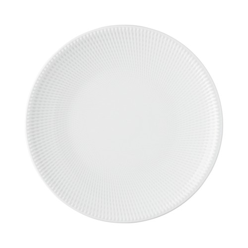 Rosenthal Teller flach 30cm Blend Weiss aus Porzellan