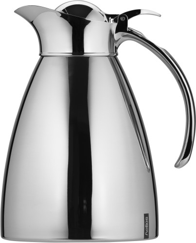 Helios Edelstahl-Isolierkanne Brilliant 1,0 l