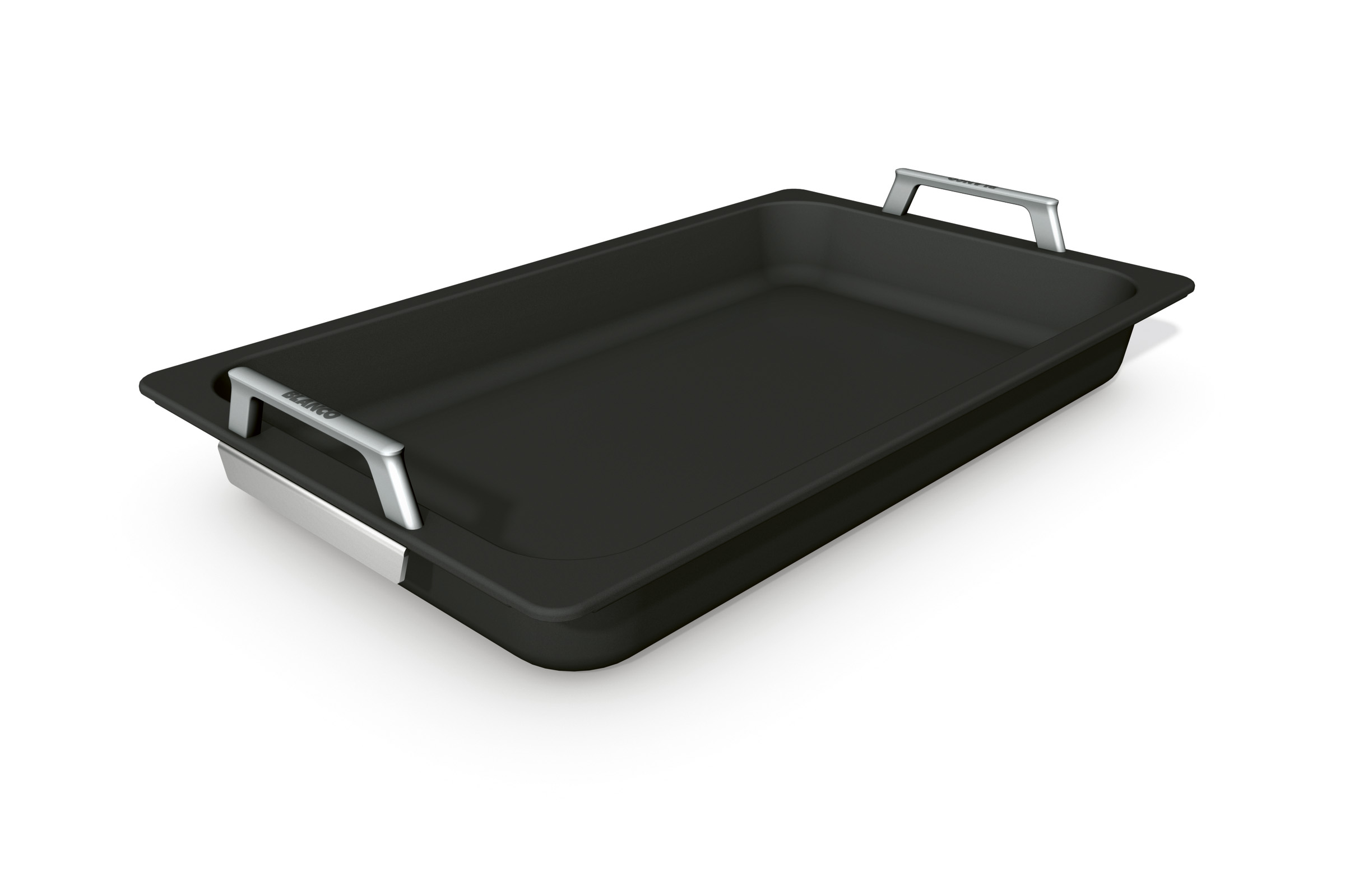 BLANCO Grill-Bräter mit glatten Boden, Maße: 530 x 325 x 55 mm, Gewicht: 4,7 kg