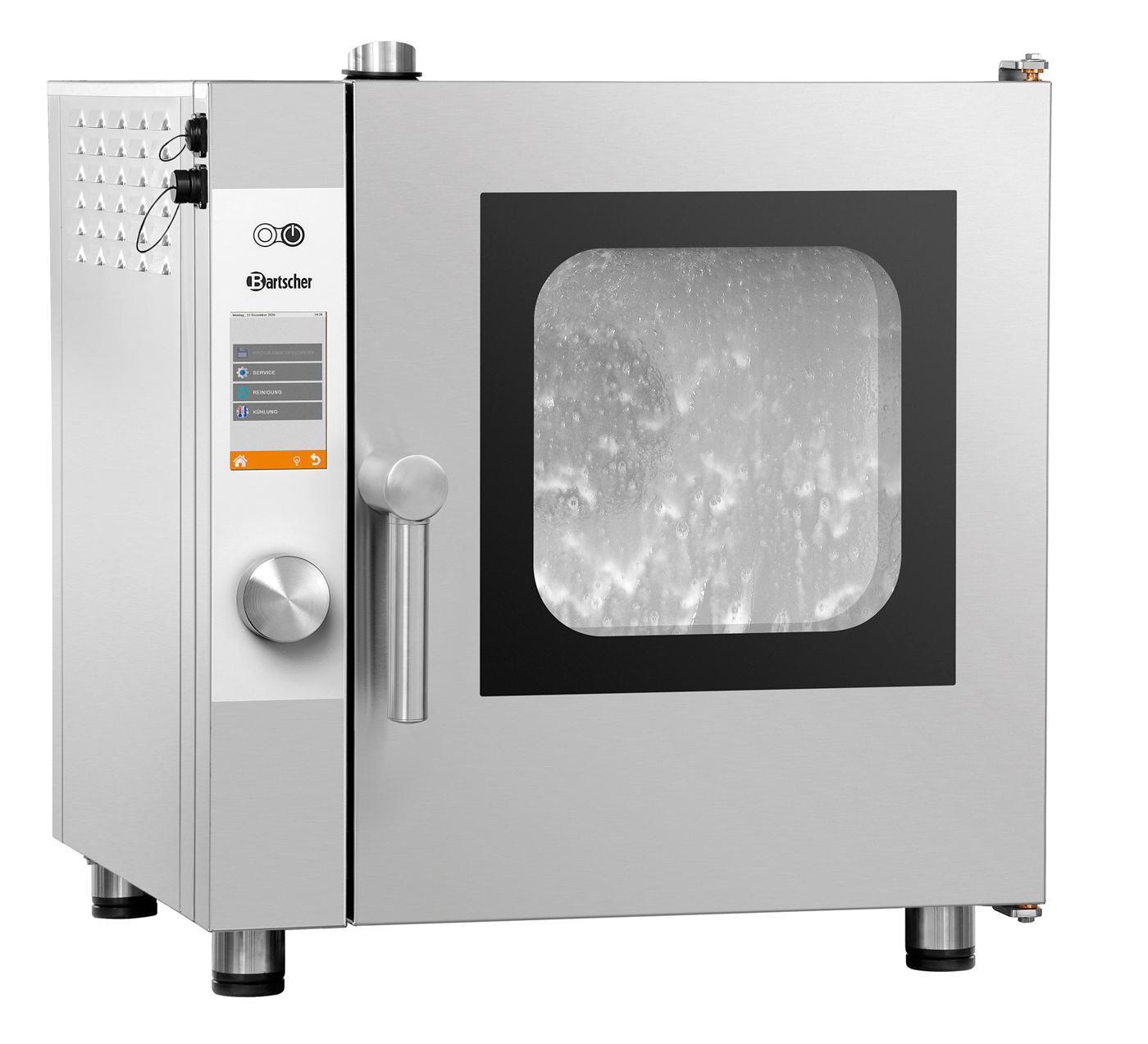 Bartscher Kombidämpfer Silversteam P-5230DRS |Temperaturbereich bis: 300 °C | Maße: 62 x 77,5 x67,5 cm. Gewicht: 59,8 kg