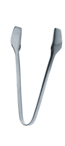 TOOLS Zuckerzange 18/10 CNS ganz mattiert