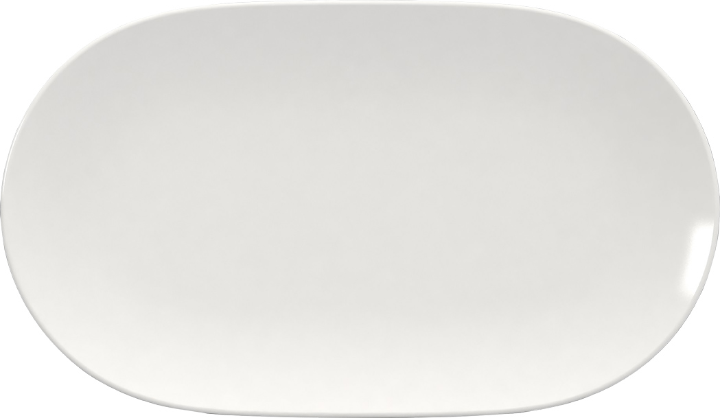 Bauscher Platte aus der Kollektion scope, oval, coup, 37 cm, aus Porzellan