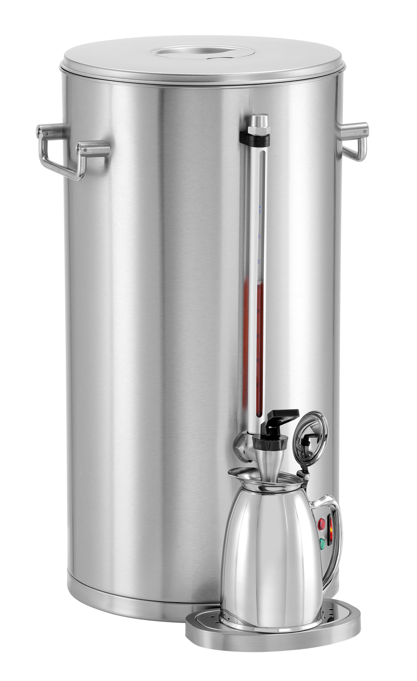 Bartscher Kaffeemaschine Silver 1300 | Inhalt:13,2 Liter | Maße: 37 x 36 x 53,3 cm. Gewicht: 6,4kg