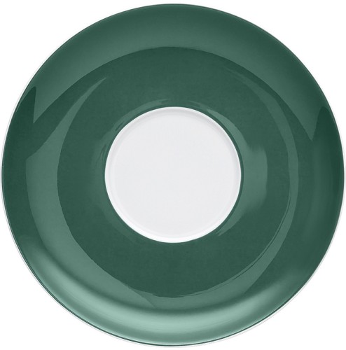 Sunny Day Herbal Green (grün) von Thomas, Cappuccino Untertasse, aus Porzellan, spülmaschinengeeignet