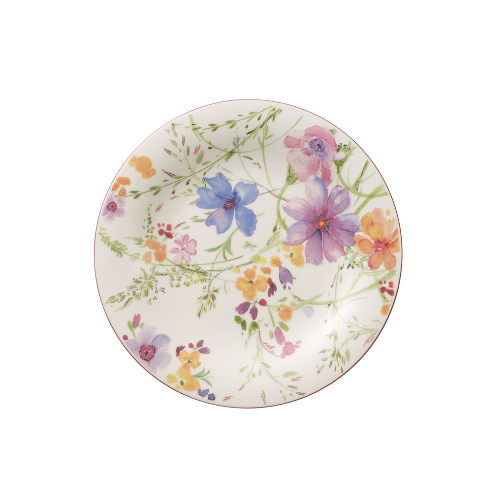 Villeroy und Boch Frühstücksteller - Maße: 21,5 x 21,5 x 2,3 cm / Ser.: Mariefleur Basic