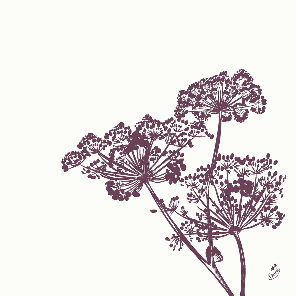 DUNI Dunilin-Servietten 40 x 40 cm, Yarrow