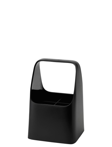 HANDY-BOX Aufbewahrungsbox schwarz, Maße: 280 x 180 x 140 mm