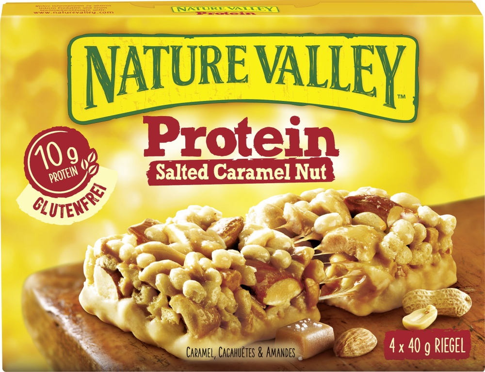 Nature Valley Protein Salted Caramel 4er Riegel 160G
