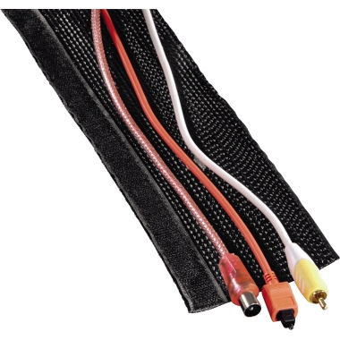 Hama Kabelschlauch Flexwrap 20-40 mm x 180 cm (Ø x L) Kunststoff schwarz