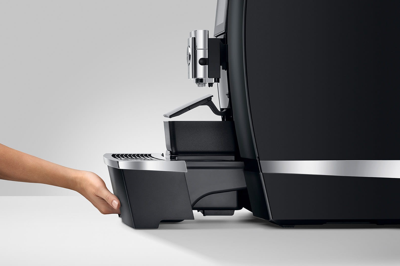 Jura Giga X8 in Aluminium Black, Breite 37cm, Höhe 56,6cm, Tiefe 49,7cm