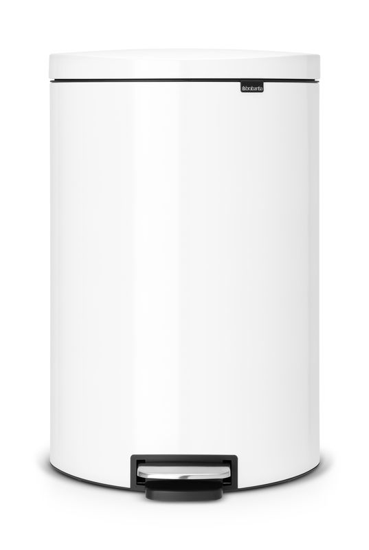 Brabantia FlatBack+ Treteimer 40 L mit Kunststoffeinsatz