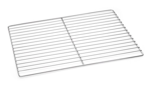 Rost. Chromnickelstahl. Maße: 60 x 40 cm.