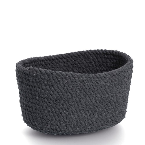 Aufbewahrungskorb-Set, 3-tlg., Baumwolle. Länge: 250 mm. Breite: 170 mm. Höhe: 130 mm