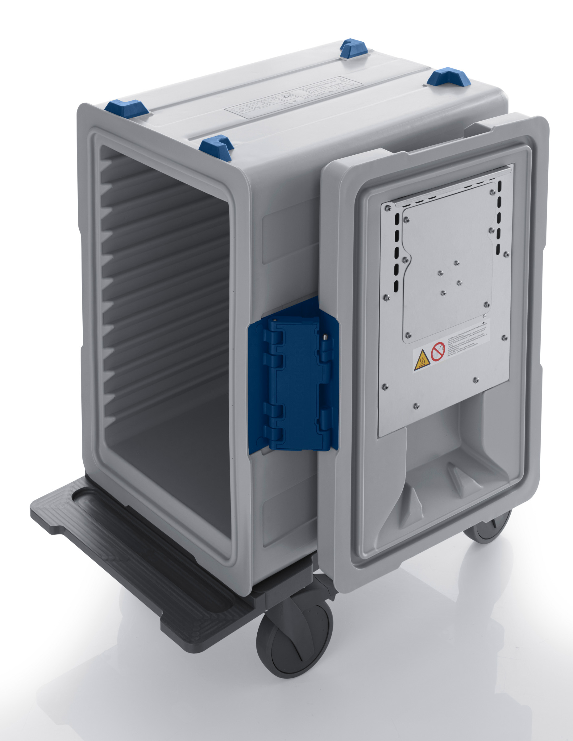 BLANCO BLANCOTHERM 620 KBRUH-F mit Kondensat-Rinne, Speisentransportbehälter aus Kunststoff, umluftbeheizt, mit digitalem