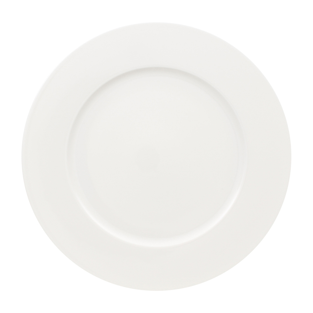 Villeroy und Boch Platz-/Gourmetteller - Maße: 30,6 x 30,6 x 1,7 cm / Ser.: White Pearl