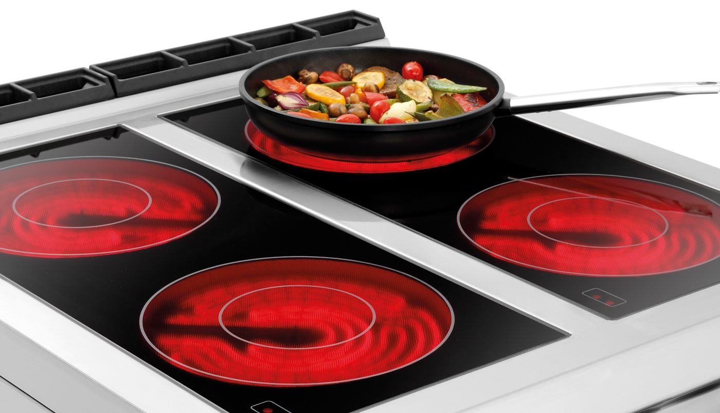 Bartscher 4-Felder Elektroherd, OU | Inklusive: -| Maße: 80 x 90 x 90,0 cm. Gewicht: 61,6 kg