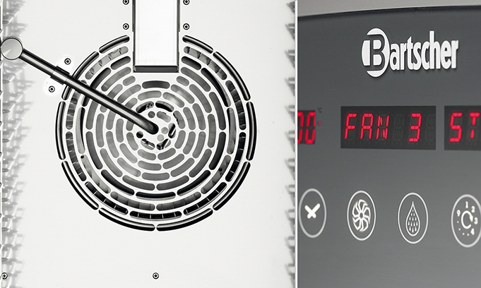 Bartscher Kombidämpfer Kompakt D 6110 | Temperaturbereich bis: 280 °C | Maße: 52 x 85 x 770 cm. Gewicht: 72 kg