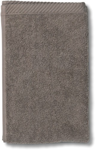 KELA Gästetuch Ladessa 100%Baumwolle steingrau 30,0x50,0cm