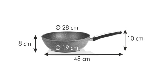 Wok i-PREMIUM Stone ø 28 cm
