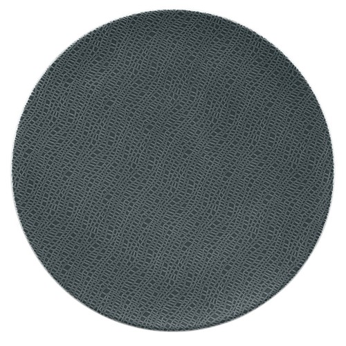 Seltmann Coupteller flach 30 cm M5380, rund, Form: Coup Fine Dining, Dekor: 57273 anthrazit, hohe Kantenschlagfestigkeit, Made in Germany