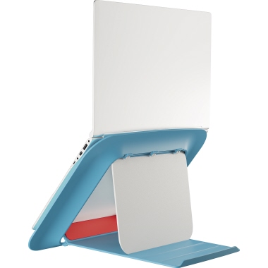 Leitz Notebookständer Ergo Cosy höhenverstellbar ABS Kunststoff/Gummi/Silikon blau