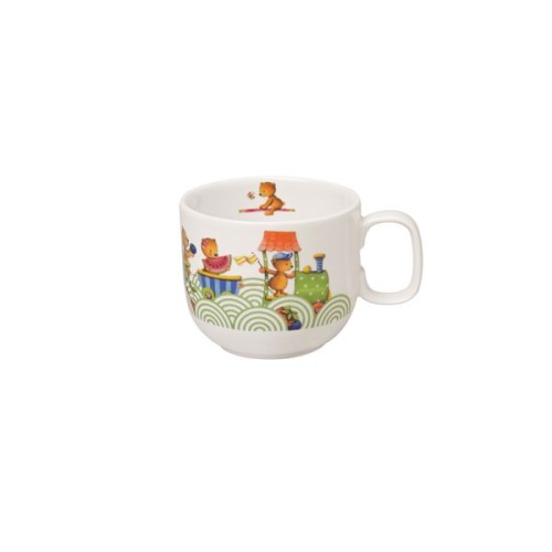 Villeroy & Boch Hungry as a Bear Kinderbecher m.1 Henkel klein, Inhalt: 0,25 l