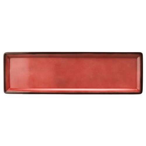 Seltmann GN-Platte 5170-2/4, 4 mit Relie, Form: Buffet-Gourmet, Dekor: 57126 ziegel4, hohe Kantenschlagfestigkeit, Made in Germany