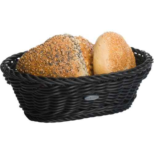 Westmark Korb oval, 25 x 17 x 8,5 cm, schwarz