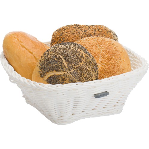 Westmark Korb »Coolorista« quadratisch, 19 x 19 x 7,5 cm, weiß