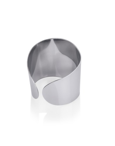 Serviettenring. Chromnickelstahl.