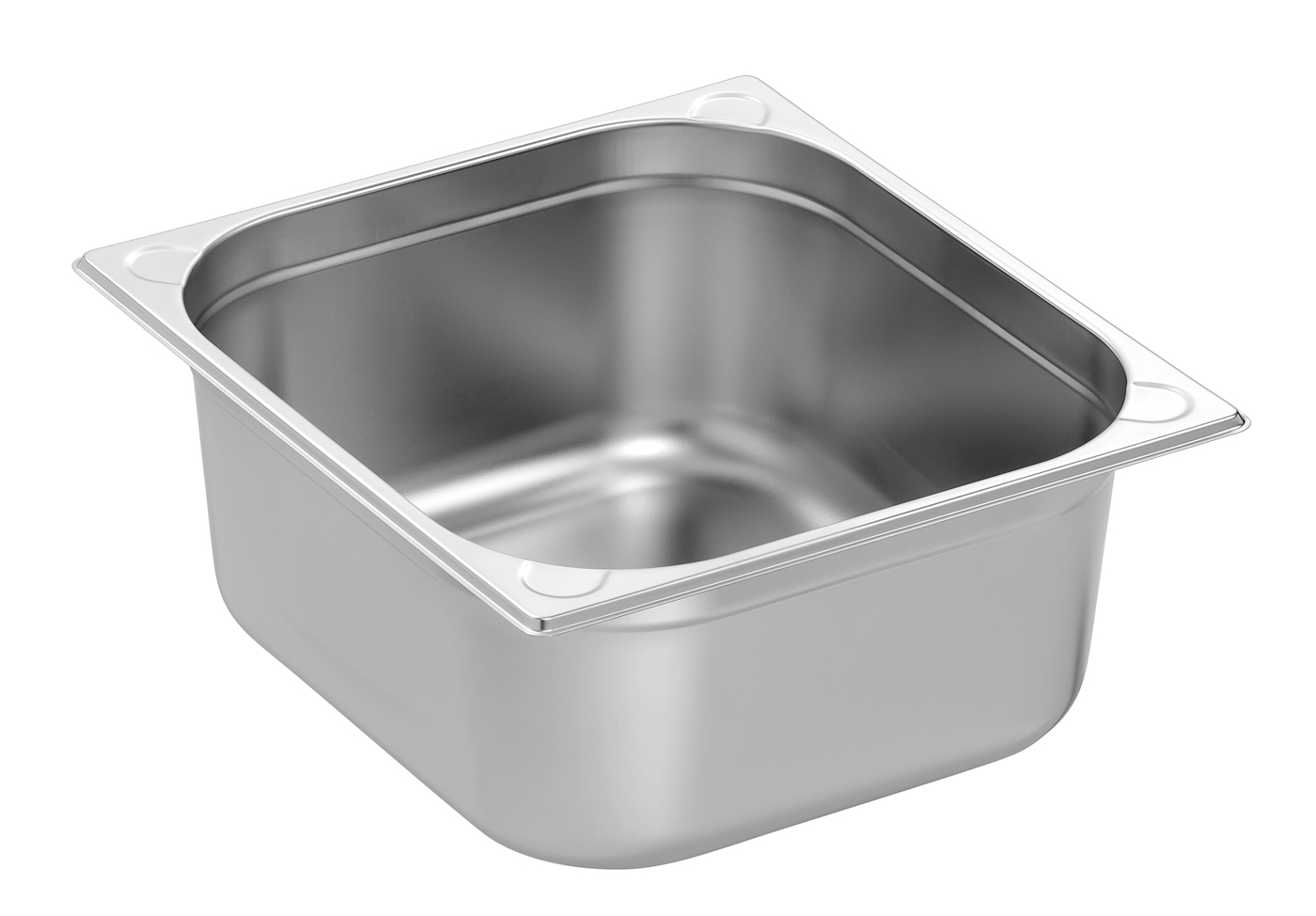 Bartscher GN-Behälter, 2/3GN,T150, Basic Line |Ausführung: Ohne Perforation | Maße: 35,4 x 32,5x 15,0 cm. Gewicht: 0,5 kg