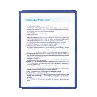 Sichttafel SHERPA® PANEL DIN A4 Polypropylen Material des Rahmens: Kunststoff, Farbe des Rahmens: blauviolett