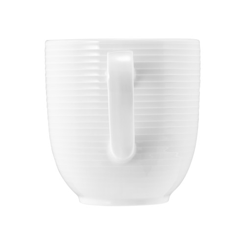 Seltmann Becher mit Henkel Tulpe 0,28 l, Form: Blues, Dekor: 57718 Perlgrau