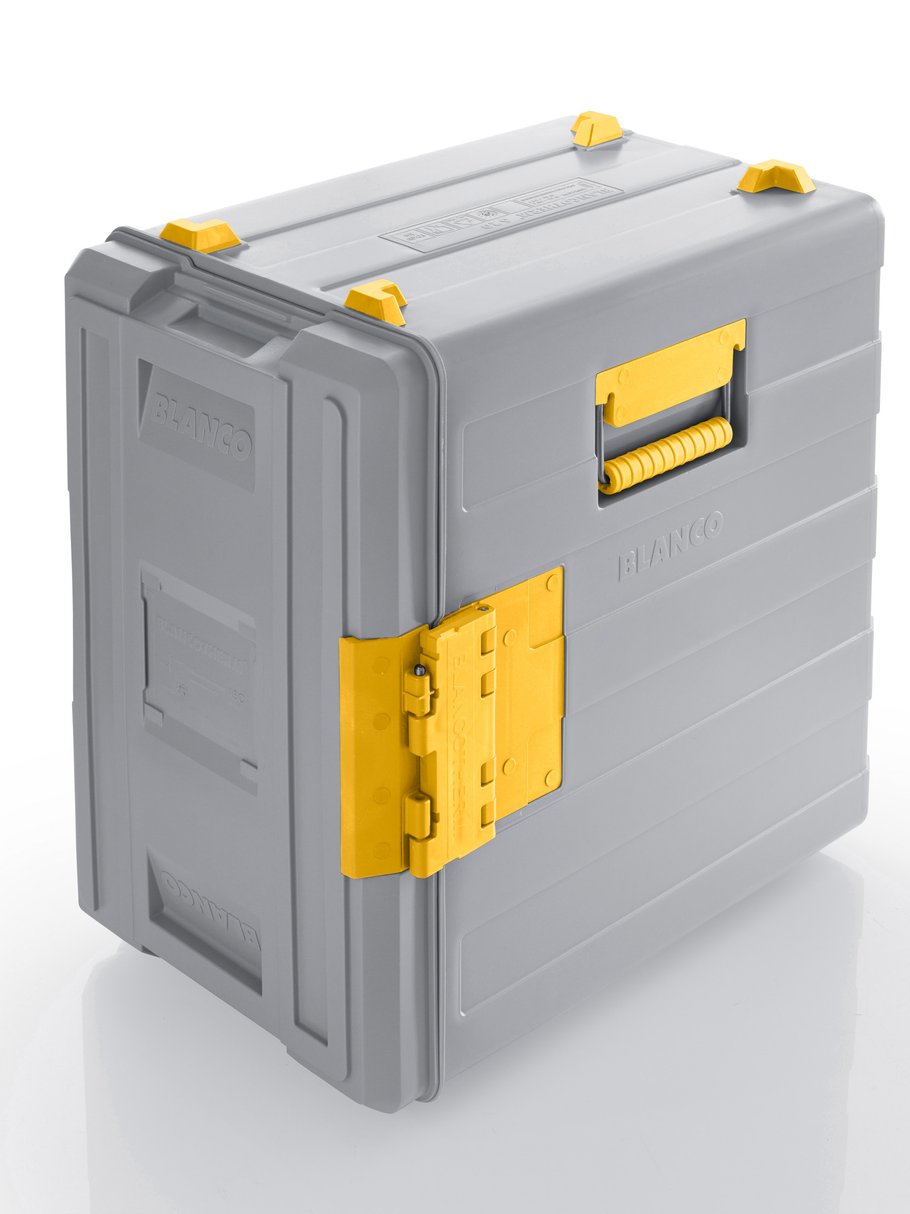 BLANCO BLANCOTHERM 620 KUF, Speisentransportbehälter aus Kunststoff, mit Flügeltür, um 270° C schwenkbar, Kapazität: 3x GN