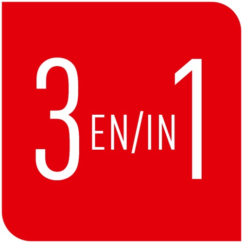 Tefal Ultracompact Dampfgarer [stapelbares Aufbewahrungssystem, gesundes Kochen, 3 BPA-freie Aufsätze, 60-Minuten-Timer, auffüllen beim Garen,