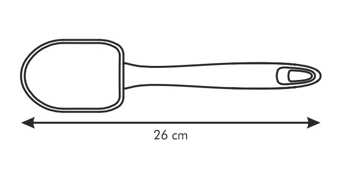 Silikon-Löffel / Teigspachtel PRESTO